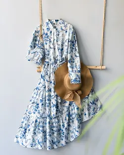 پیراهن سنتی پریزاد کد 9160