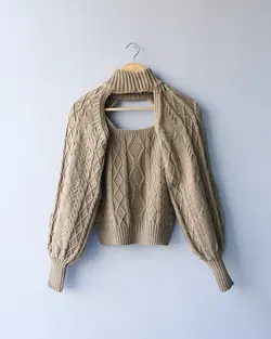 ست بافت دو تیکه دلارام کد 9188