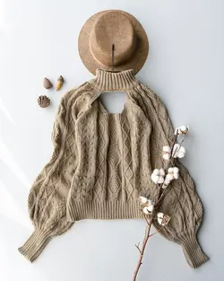 ست بافت دو تیکه دلارام کد 9188