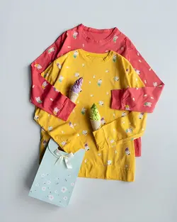 بلوز آستین بلند گربه ماهی کد 9217