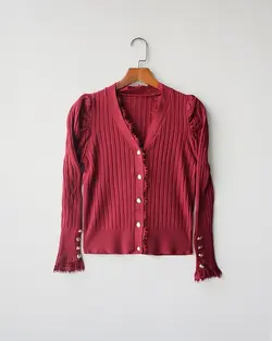 بلوز بافت روژینا کد 9213