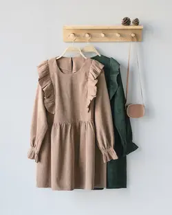 پیراهن عروسکی کبریتی مونا کد 9270