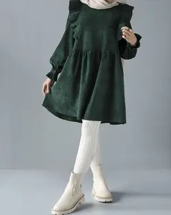 پیراهن عروسکی کبریتی مونا کد 9270