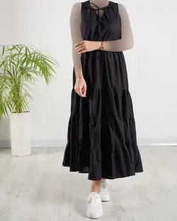 پیراهن لینن آرام کد 9320