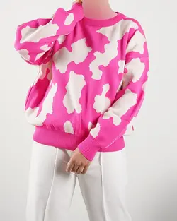 بلوز بافت ابرا کد 9354