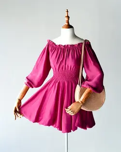 پیراهن عروسکی شبنم کد 9366