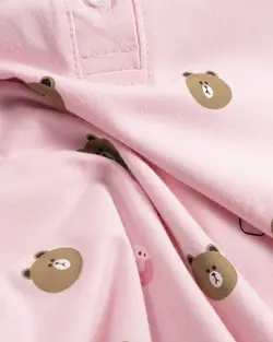 بلوز آستین بلند تدی کد 9395