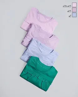 پیراهن رنگی نیلا کد 9393