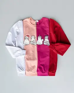 بلوز دورس چاپی cat کد 9409