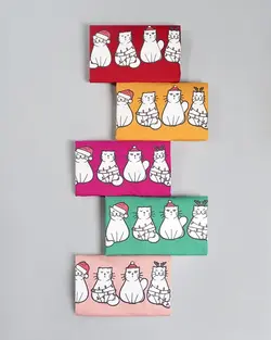 بلوز دورس چاپی cat کد 9409