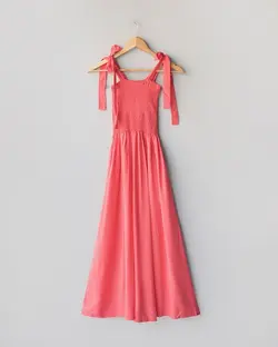 پیراهن نخی آسیمن کد 9406