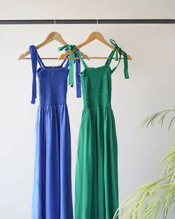 پیراهن نخی آسیمن کد 9406