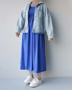 پیراهن نخی آسیمن کد 9406