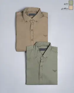 پیراهن کتان آرتان مردانه 2 کد 9450