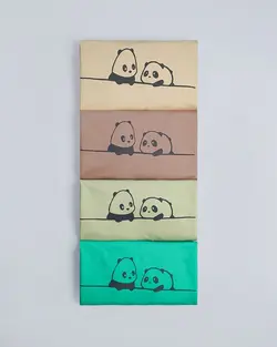 بلوز دورس چاپی panda کد 9472