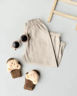 شلوار مام کتان (کودک) کد 9488