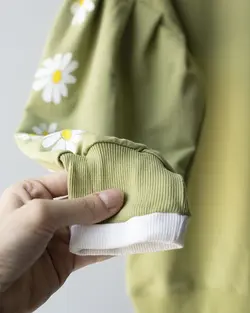 بلوز دورس رنگی بهار کد 9495