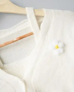 ست بافت دو تیکه بابونه کد 9534