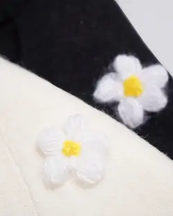 ست بافت دو تیکه بابونه کد 9534