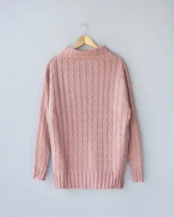 بلوز بافت یقه قایقی آسا کد 9543