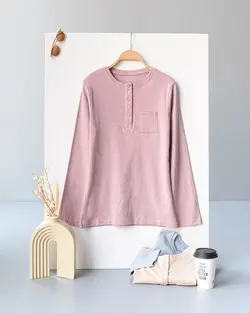 بلوز آستین بلند پینار کد 9540