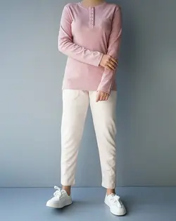 بلوز آستین بلند پینار کد 9540