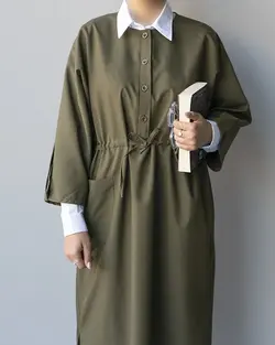 کفتان کمر گت دار ماهور کد 9586