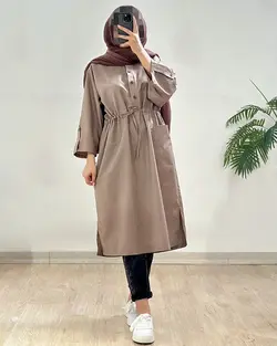کفتان کمر گت دار ماهور کد 9586