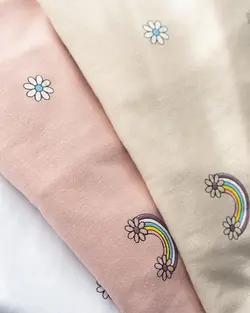 بلوز آستین بلند چاپی گل کد 9613