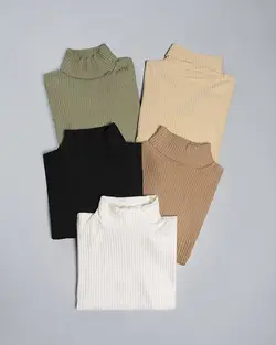 بلوز یقه اسکی پانیا کد 9685