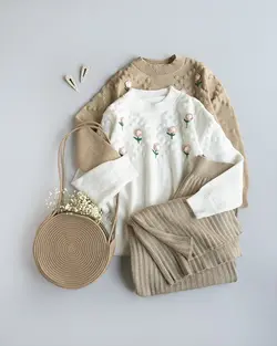 بلوز بافت فلور کد 9700