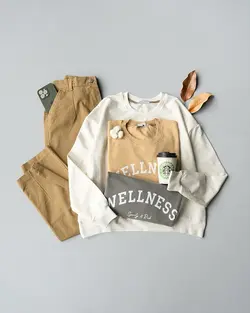 بلوز کراپ دورس Wellness کد 9730