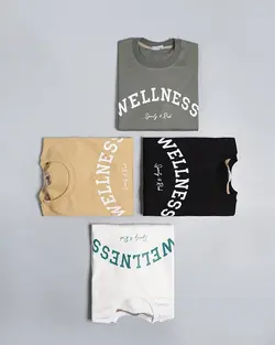 بلوز کراپ دورس Wellness کد 9730