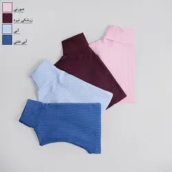 تاپ یقه اسکی رنگی رزا کد 9816