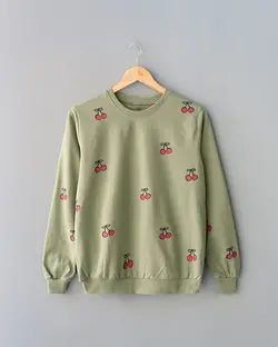 بلوز دورس تمام چاپ گیلاس 9826