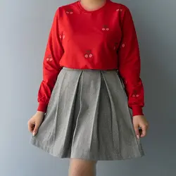 بلوز دورس تمام چاپ گیلاس 9826