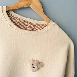 بلوز بیسکوییتی تدی کد 9837