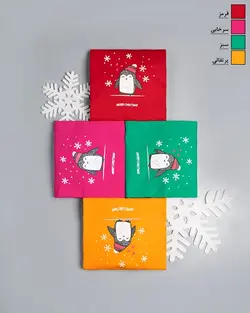 بلوز دورس Snow penguin کد 9852