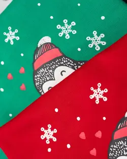 بلوز دورس Snow penguin کد 9852