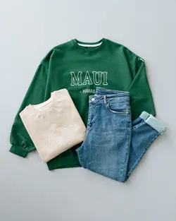 بلوز چاپی MAUI کد 9863