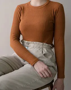 بلوز آستین بلند ساناز کد 9862