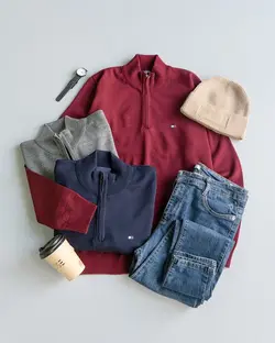 پلیور بافت۲ TOMMY (مردانه) کد 9241 (2)