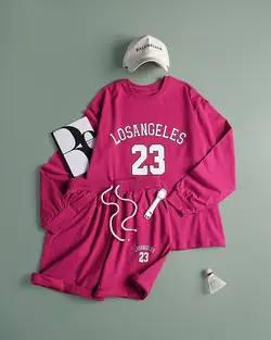 بلوز چاپی لس آنجلس کد 9890