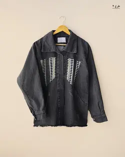 مانتو جین سنتی کد 9918