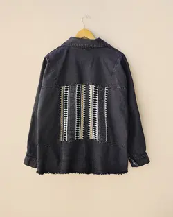 مانتو جین سنتی کد 9918