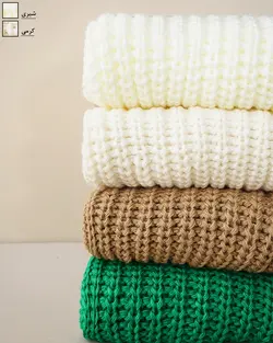 کراپ بافت یقه اسکی کلارا کد 9917