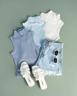 تاپ یقه اسکی کهربا کد 9937