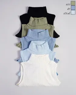 تاپ یقه اسکی کهربا کد 9937