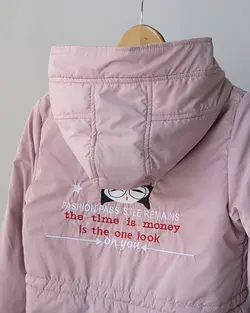 کاپشن کمرگت دار سیمین کد 9989