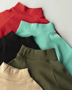 بلوز کراپ کبریتی السانا کد 1031